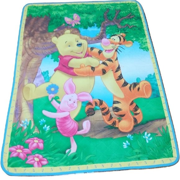 winnie the pooh and piglet blanket
